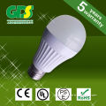 Super high brightness UL Listed 7W light bulbs comparison chart